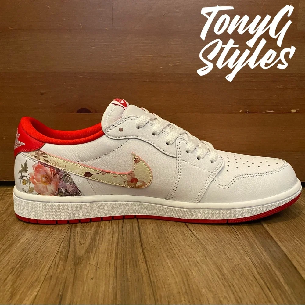 🌺NEW🌸 CUSTOM AIR JORDAN 1 RETRO LOW